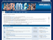 Tablet Screenshot of forum.ratemyserver.net